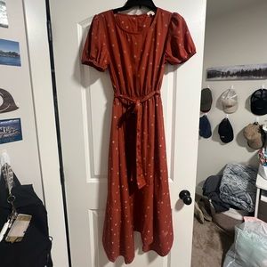 Cedar & Gold Dress